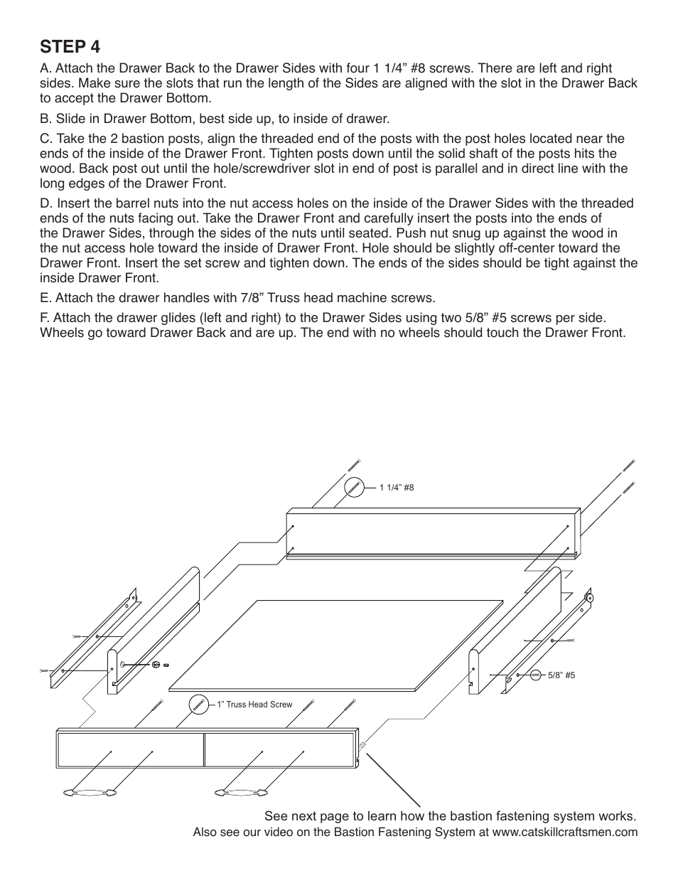 Step 4 | Catskill Craftsmen 51538 User Manual | Page 5 / 14