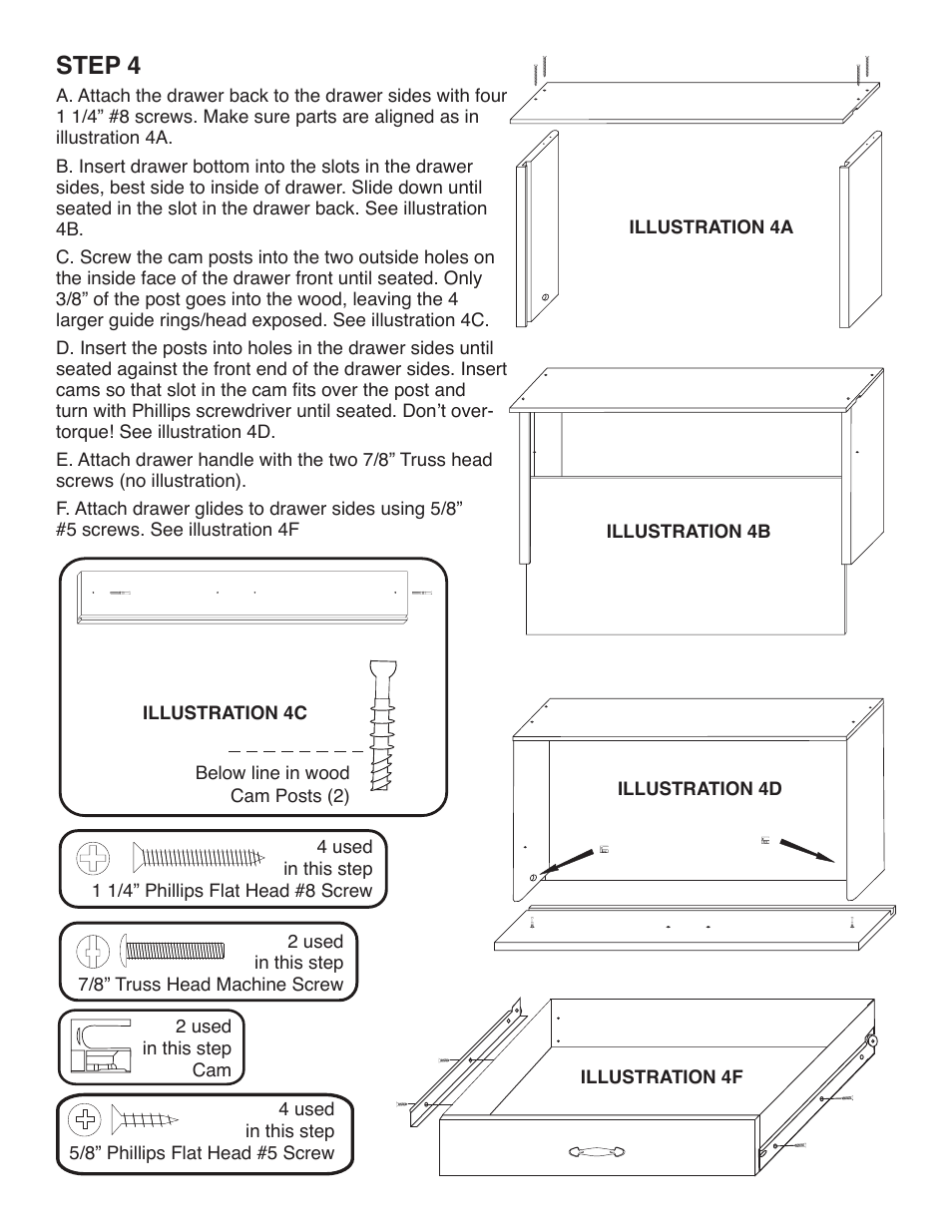 Step 4 | Catskill Craftsmen 51575 User Manual | Page 6 / 11