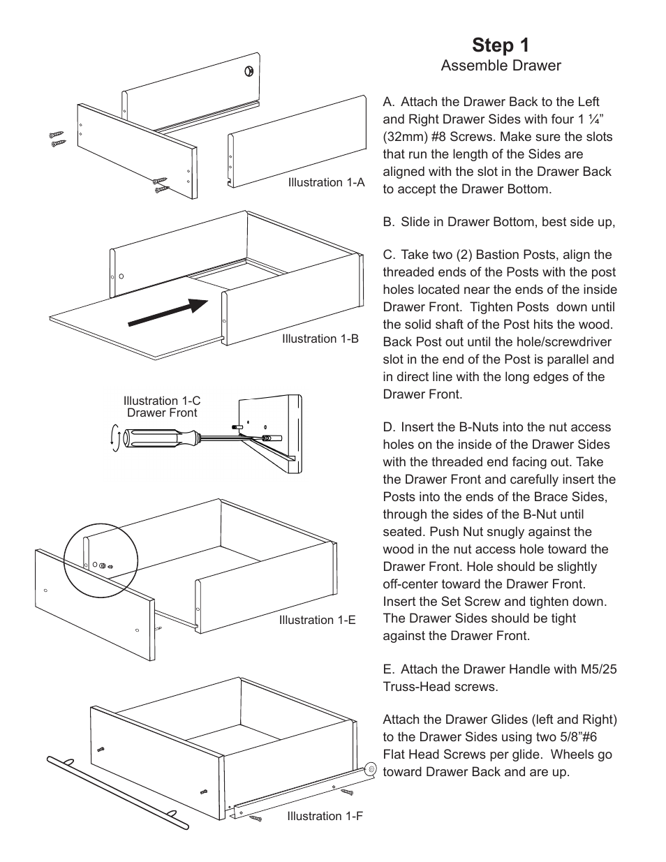 Step 1 | Catskill Craftsmen 72265 User Manual | Page 4 / 9