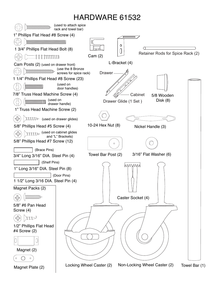 Catskill Craftsmen 61532 User Manual | Page 3 / 12