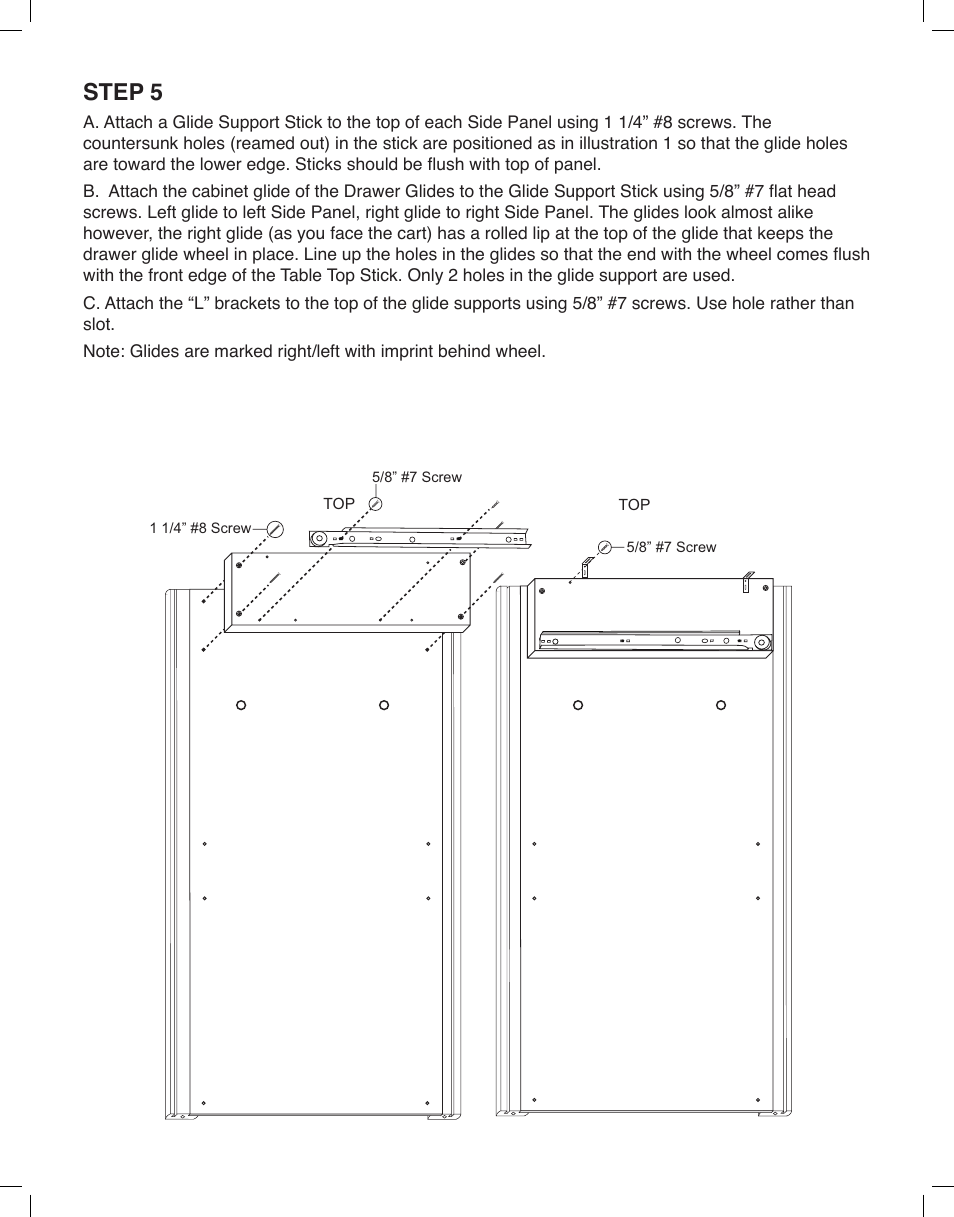 Step 5 | Catskill Craftsmen 54238 User Manual | Page 7 / 14