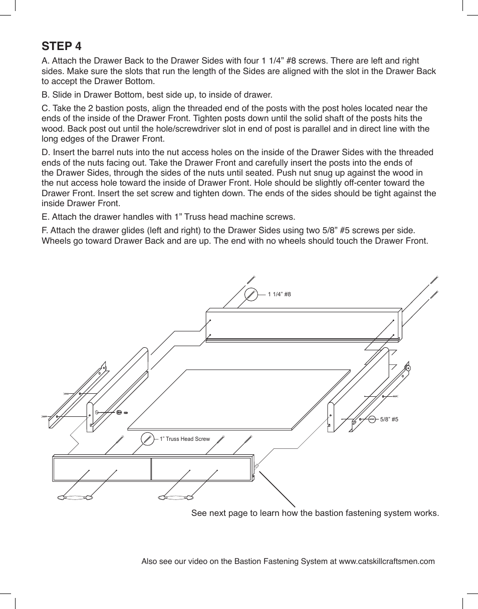 Step 4 | Catskill Craftsmen 54230 User Manual | Page 5 / 14