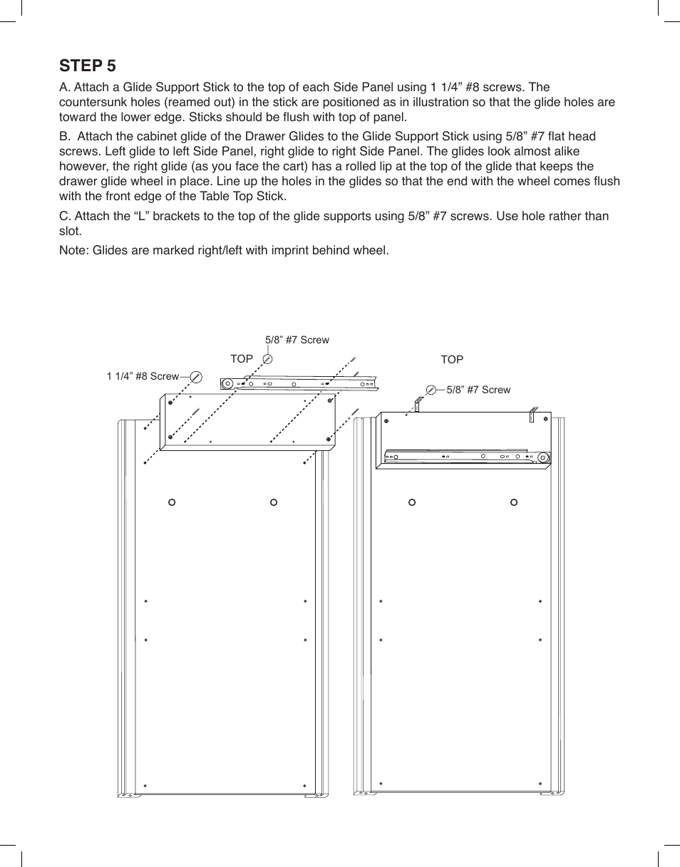 Step 5 | Catskill Craftsmen 54230 User Manual | Page 7 / 14