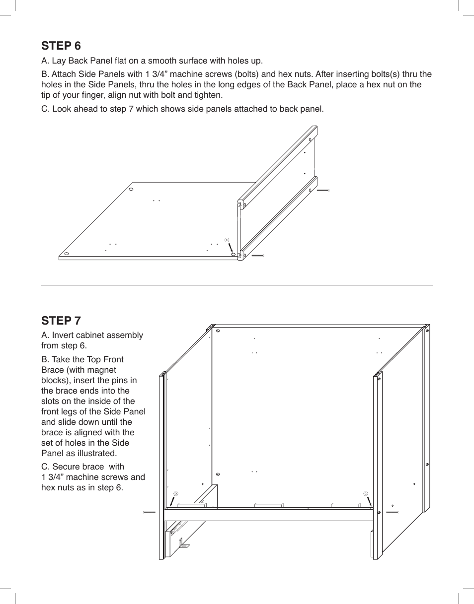 Step 6, Step 7 | Catskill Craftsmen 54230 User Manual | Page 8 / 14