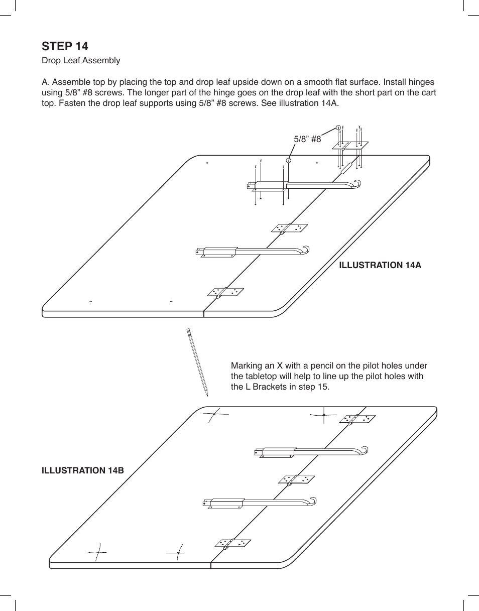 Step 14 | Catskill Craftsmen 54228 User Manual | Page 13 / 15