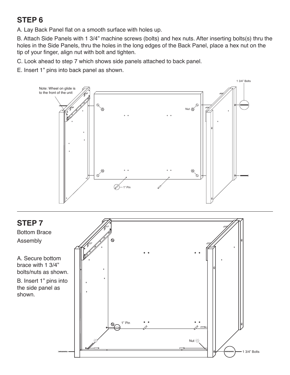 Step 6, Step 7 | Catskill Craftsmen 54220 User Manual | Page 8 / 14