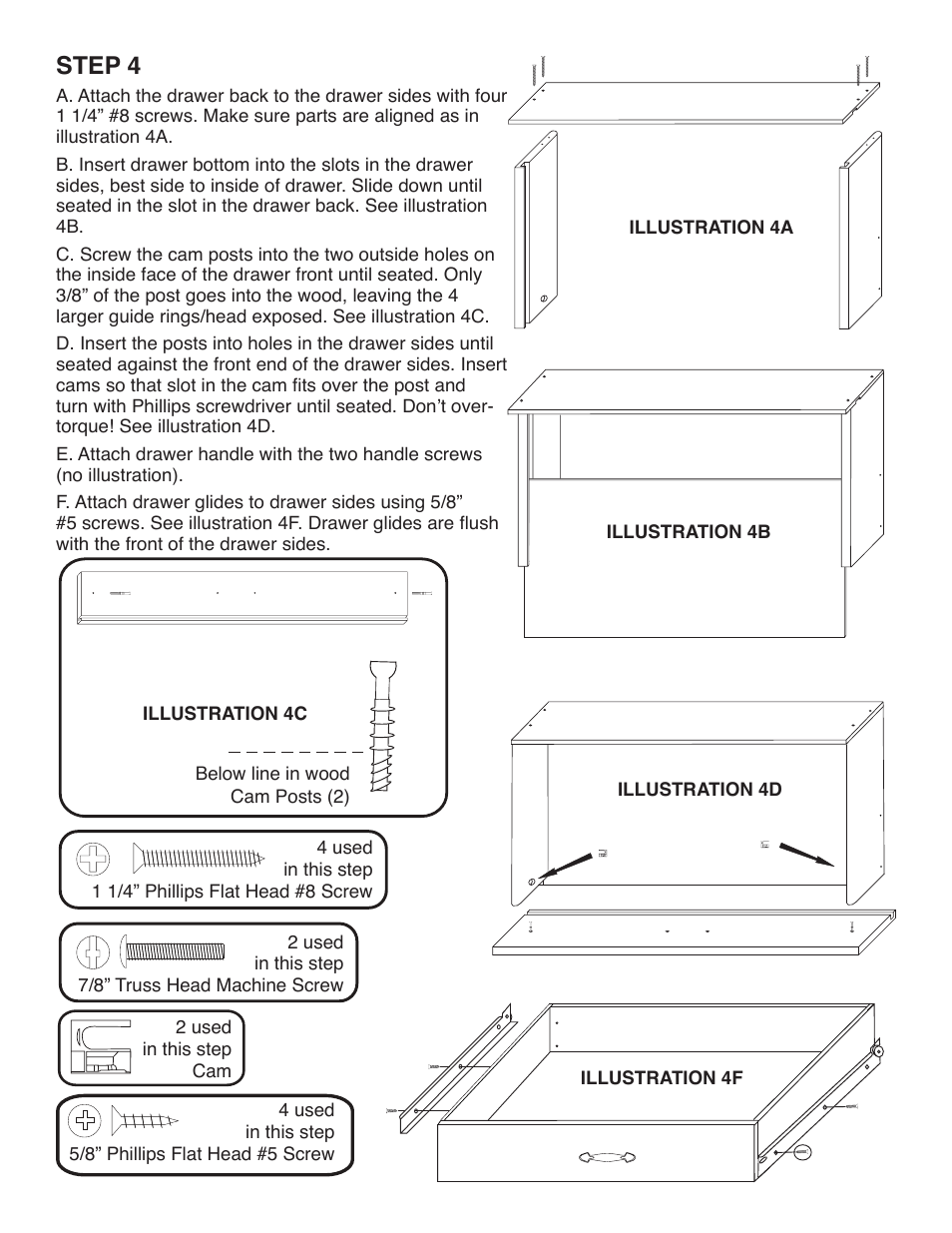 Step 4 | Catskill Craftsmen 53017 User Manual | Page 6 / 11