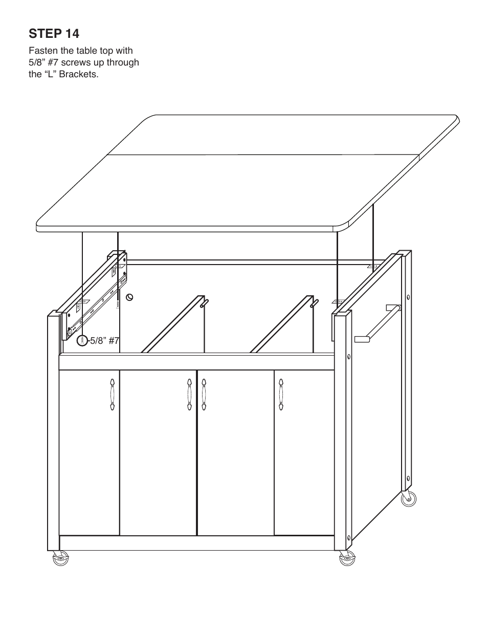 Step 14 | Catskill Craftsmen 51843 User Manual | Page 17 / 19