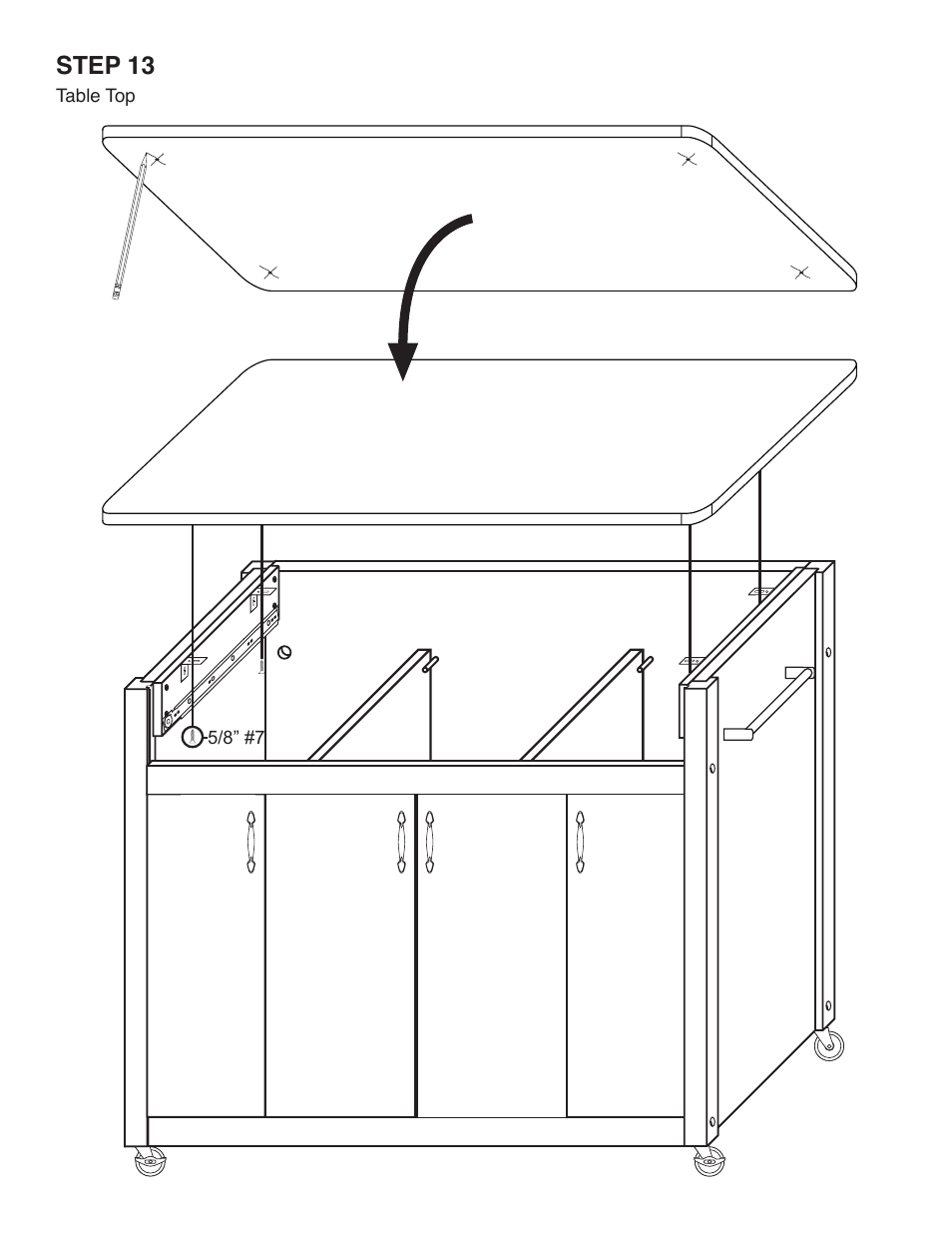 Step 13 | Catskill Craftsmen 51842 User Manual | Page 16 / 18