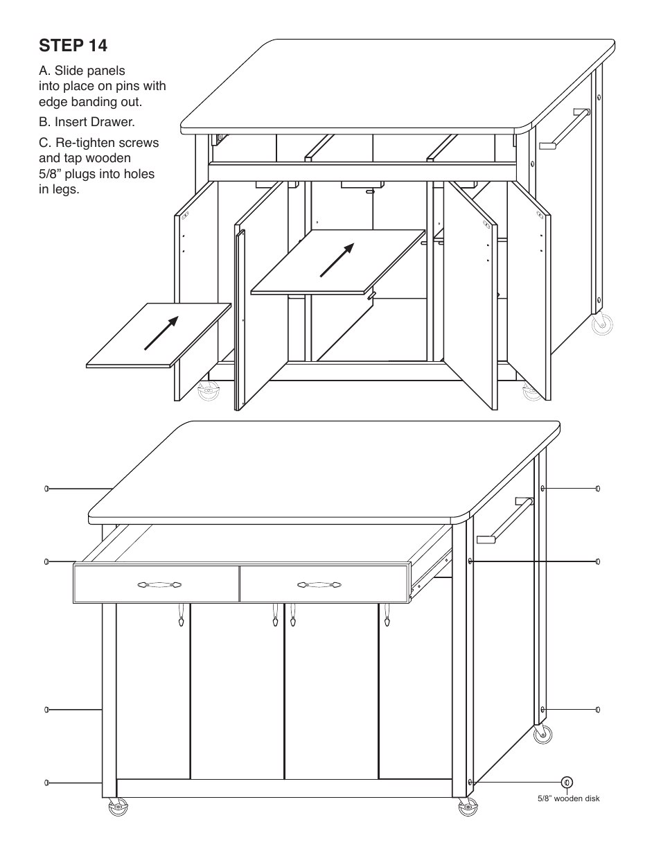 Step 14 | Catskill Craftsmen 51842 User Manual | Page 17 / 18