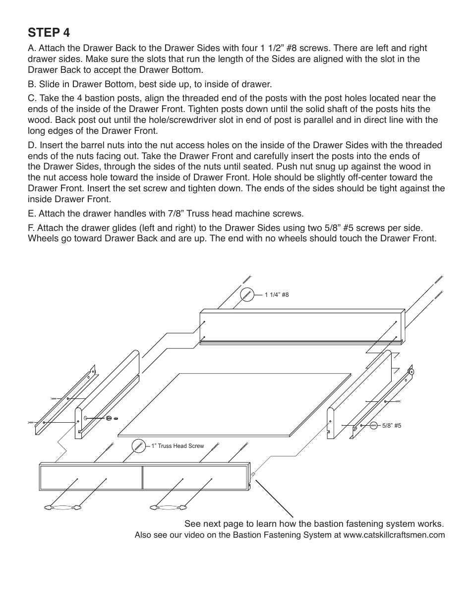 Step 4 | Catskill Craftsmen 51842 User Manual | Page 6 / 18