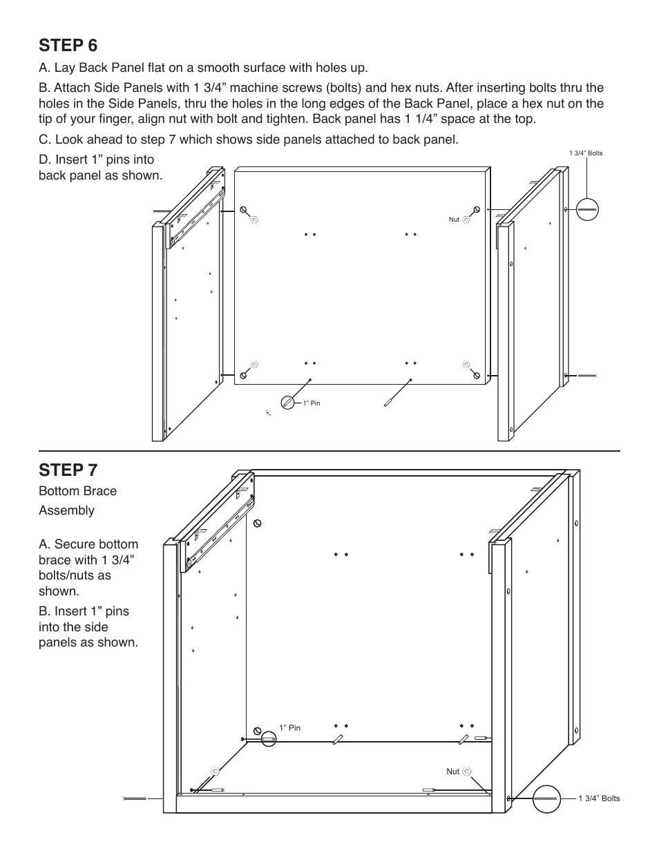 Step 6, Step 7 | Catskill Craftsmen 51842 User Manual | Page 9 / 18