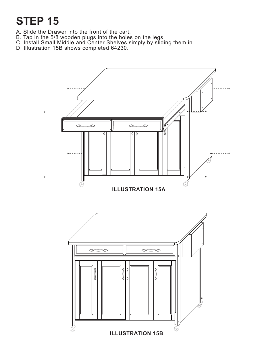 Step 15 | Catskill Craftsmen 64238 User Manual | Page 14 / 16