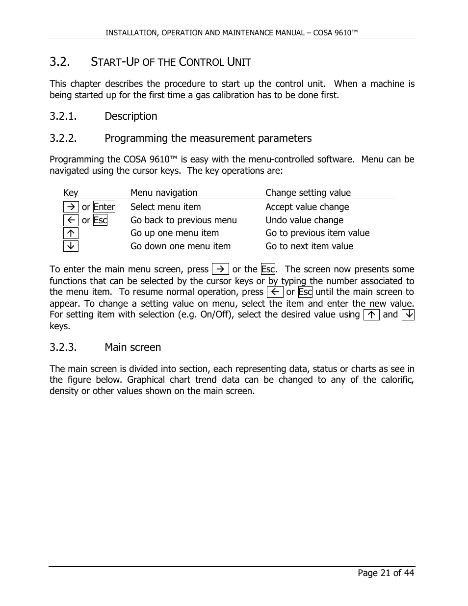 COSA Xentaur COSA 9610 User Manual | Page 21 / 44