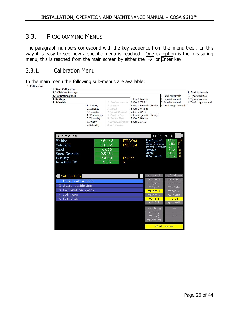 COSA Xentaur COSA 9610 User Manual | Page 26 / 44