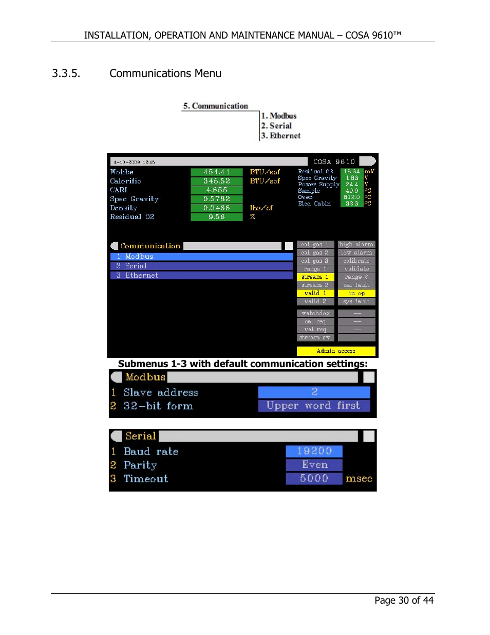 COSA Xentaur COSA 9610 User Manual | Page 30 / 44