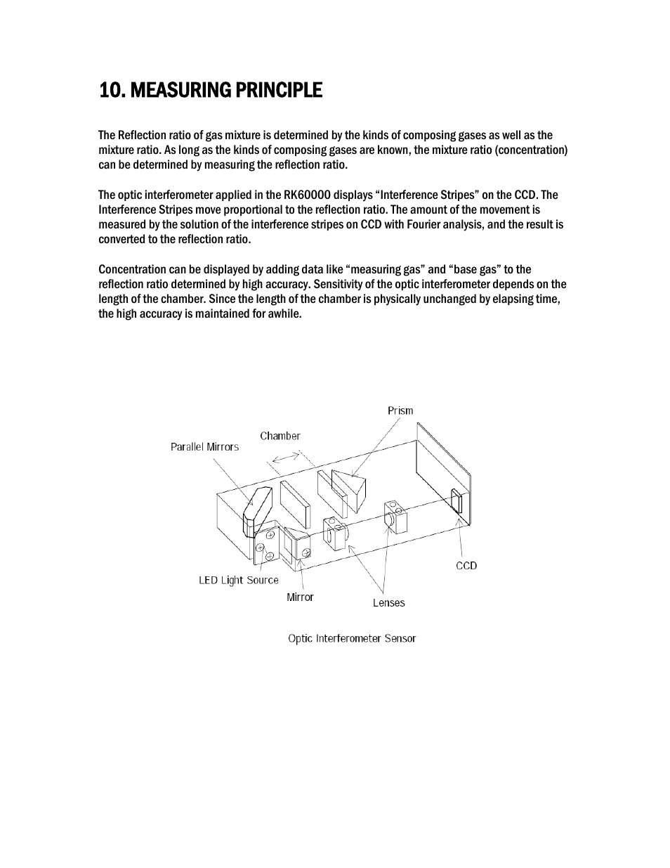 Measuring principle | COSA Xentaur SF6 Purity Pro User Manual | Page 22 / 36