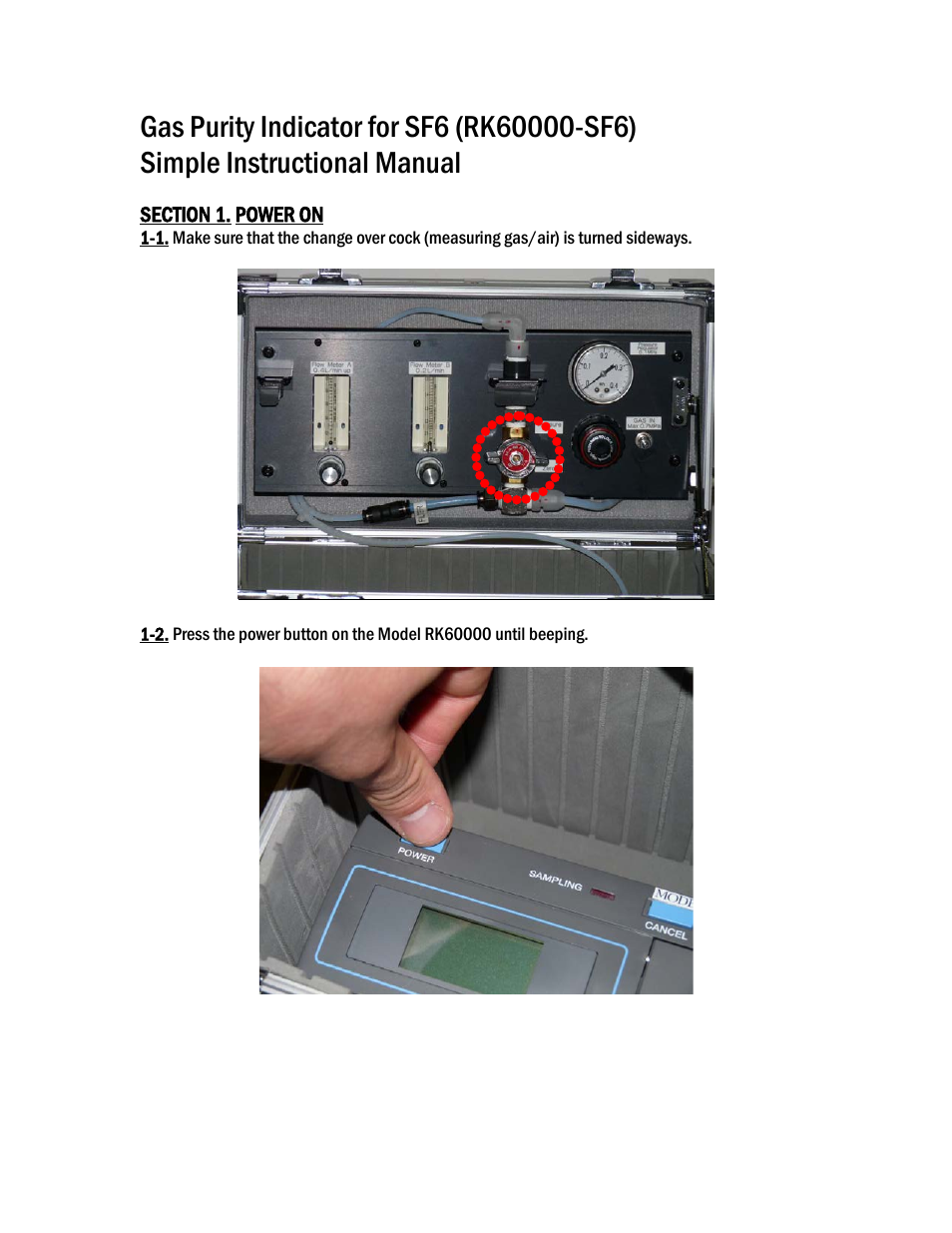 COSA Xentaur SF6 Purity Pro User Manual | Page 32 / 36