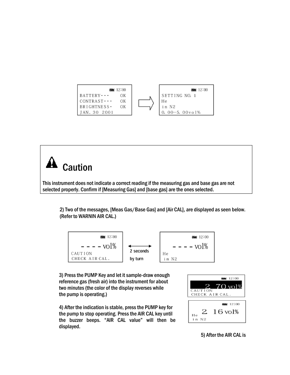 Caution | COSA Xentaur SF6 Purity Pro User Manual | Page 7 / 36