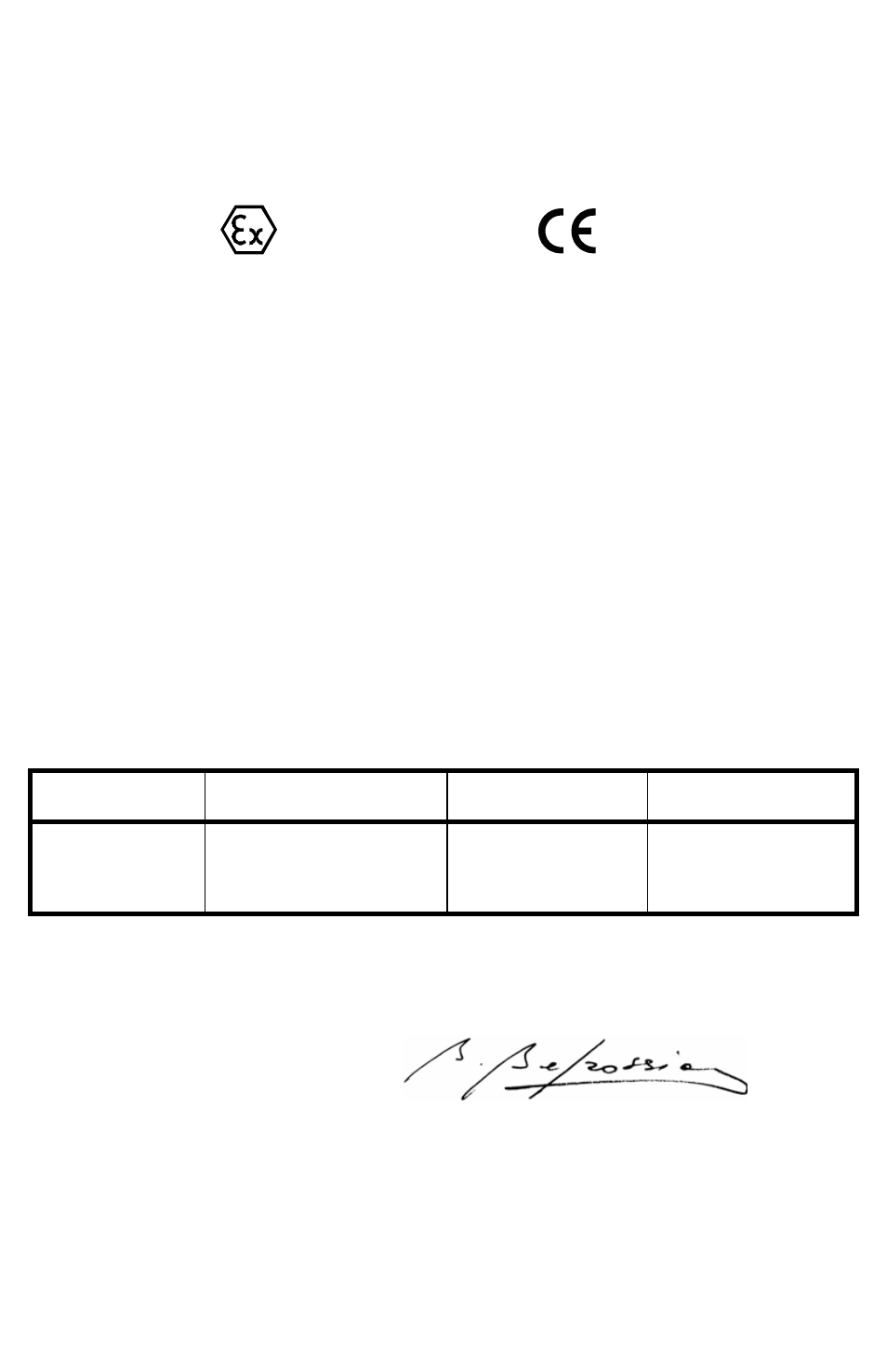 Atex, Declaration of conformty | COSA Xentaur Xentaur HDT User Manual | Page 34 / 42