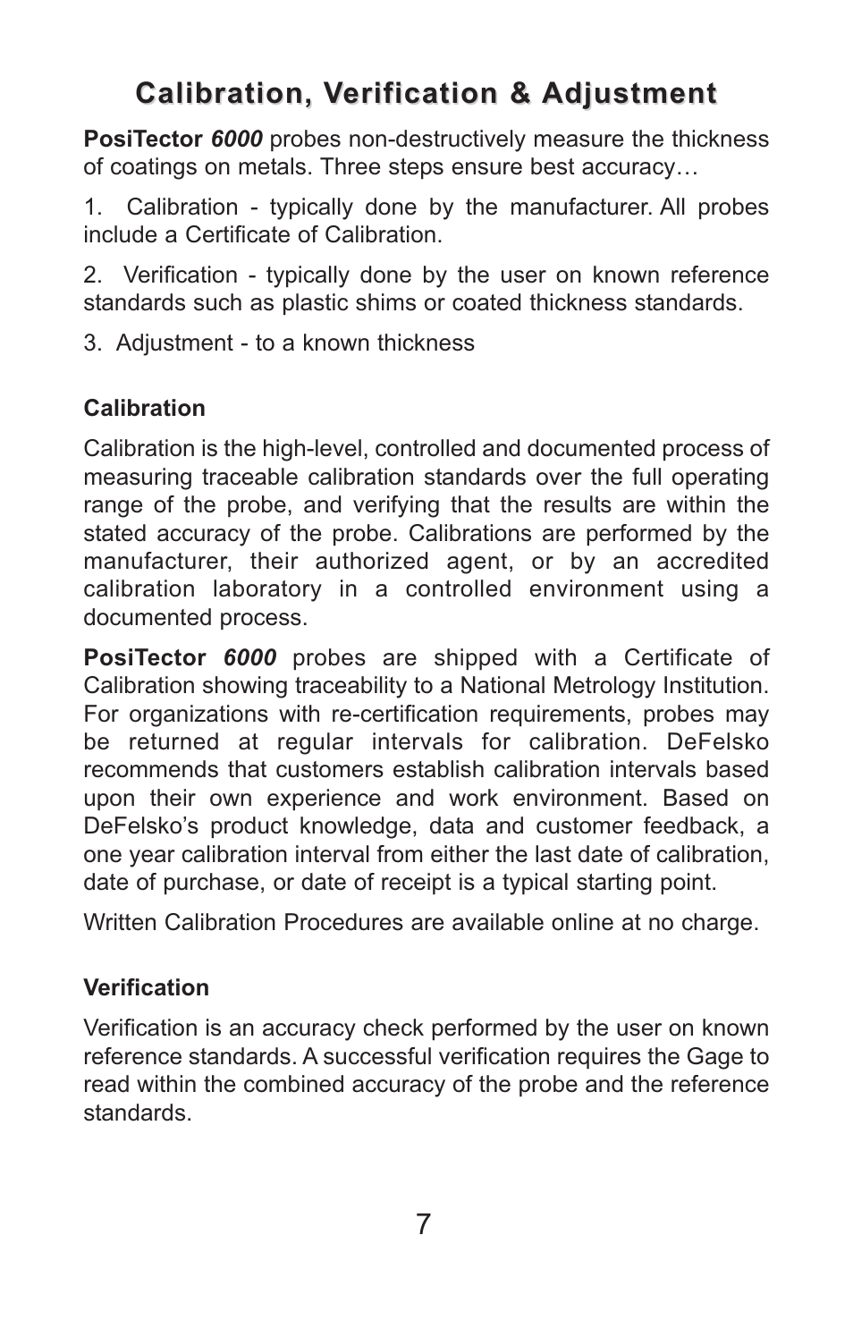 DeFelsko PosiTector 6000 v.7.3 Full Manual User Manual | Page 10 / 44