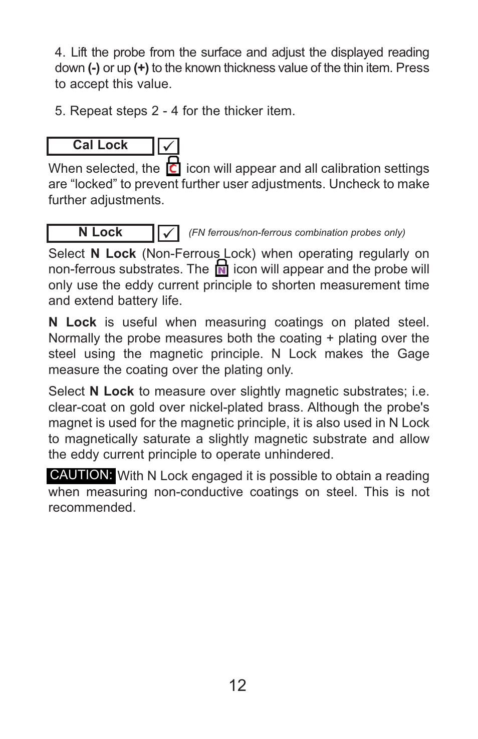 DeFelsko PosiTector 6000 v.7.3 Full Manual User Manual | Page 15 / 44