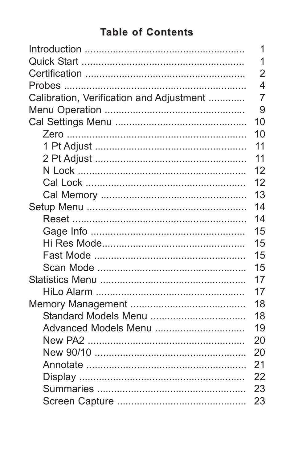 DeFelsko PosiTector 6000 v.7.3 Full Manual User Manual | Page 2 / 44