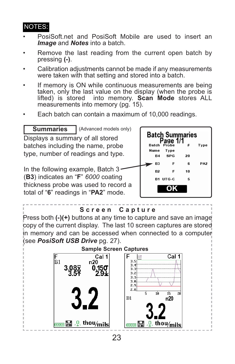 DeFelsko PosiTector 6000 v.7.3 Full Manual User Manual | Page 26 / 44