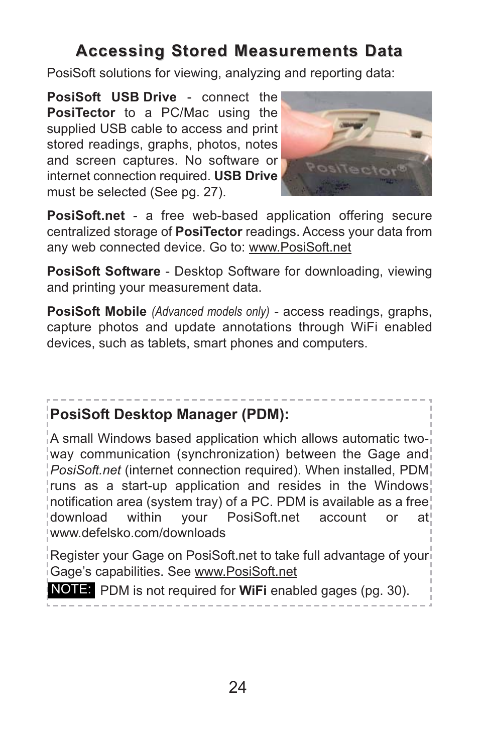 DeFelsko PosiTector 6000 v.7.3 Full Manual User Manual | Page 27 / 44