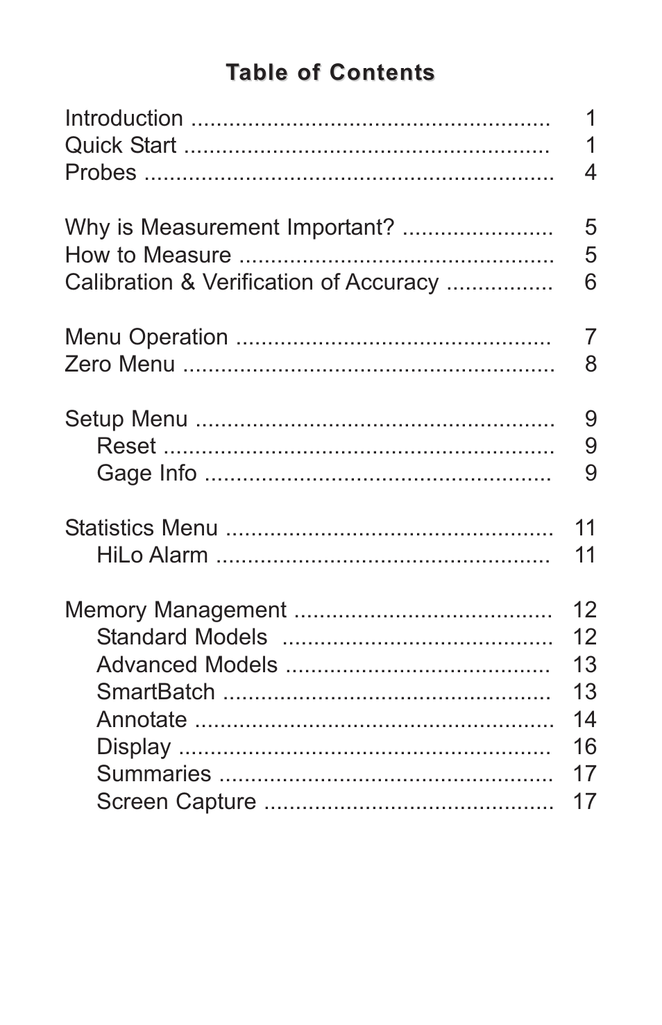 DeFelsko PosiTector SPG v.1.1 Full Manual User Manual | Page 2 / 35