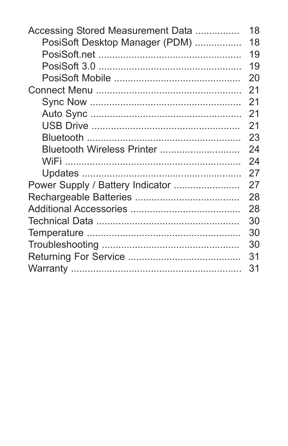 DeFelsko PosiTector SPG v.1.1 Full Manual User Manual | Page 3 / 35