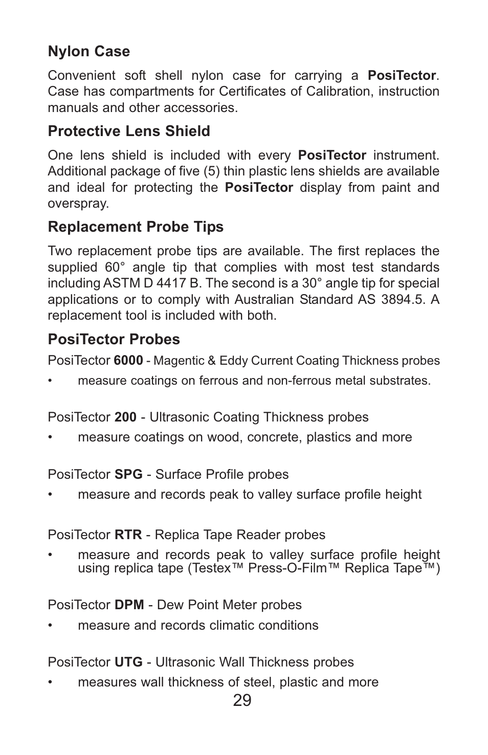 DeFelsko PosiTector SPG v.1.1 Full Manual User Manual | Page 32 / 35