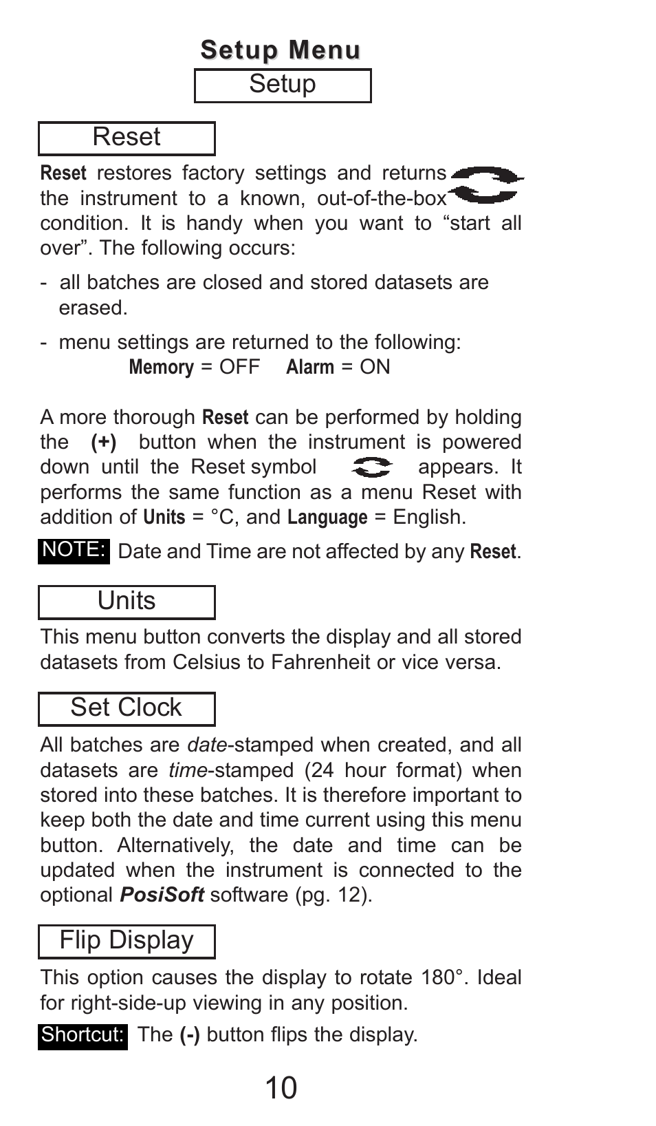 DeFelsko PosiTector DPM v.2.0 User Manual | Page 10 / 16