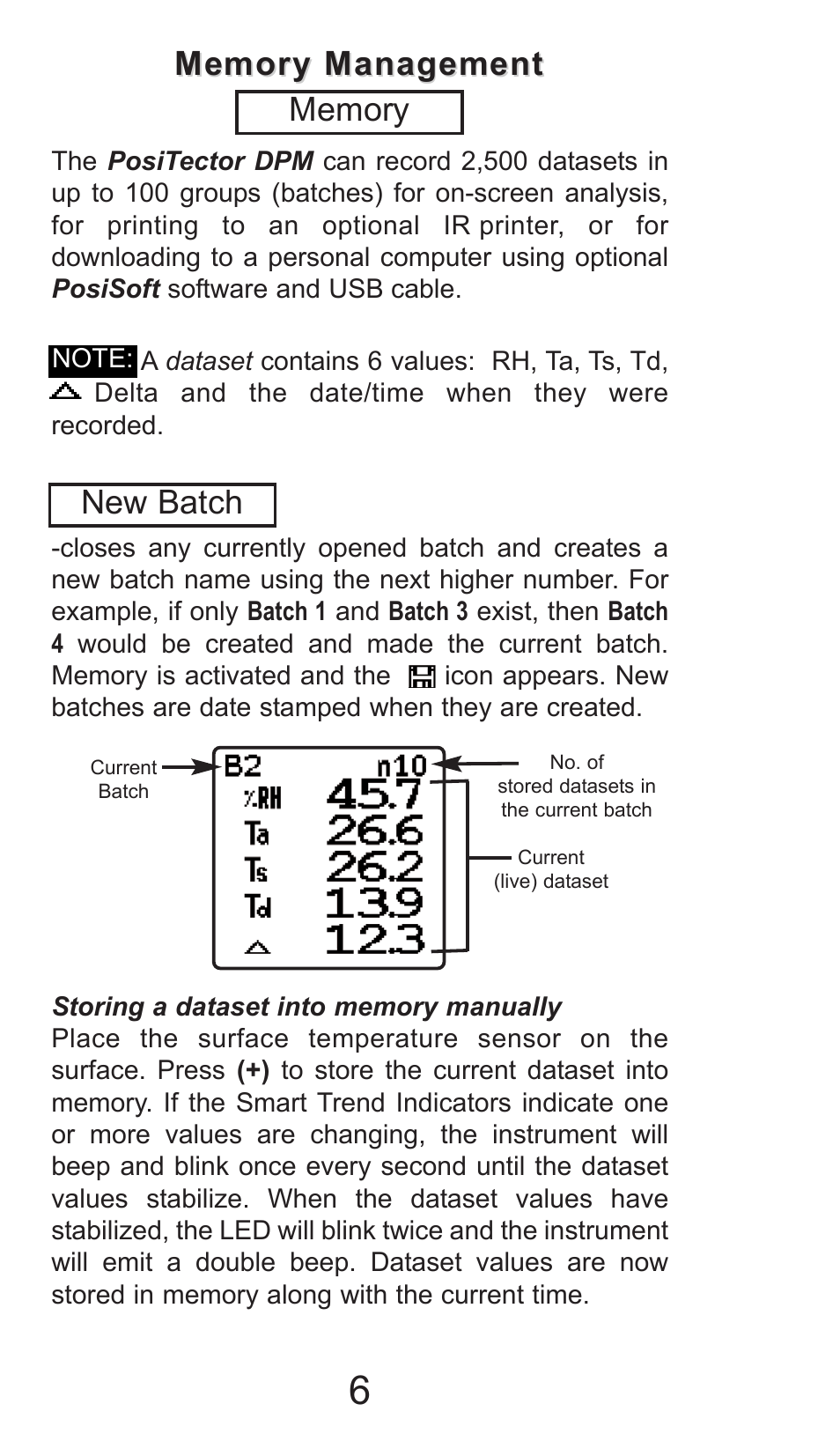 DeFelsko PosiTector DPM v.2.0 User Manual | Page 6 / 16