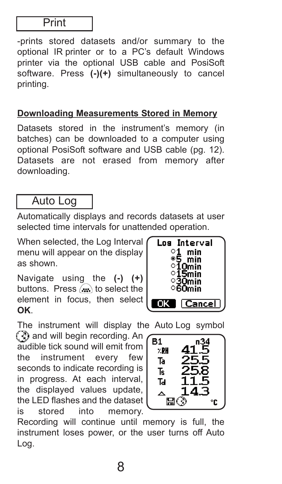 DeFelsko PosiTector DPM v.2.0 User Manual | Page 8 / 16