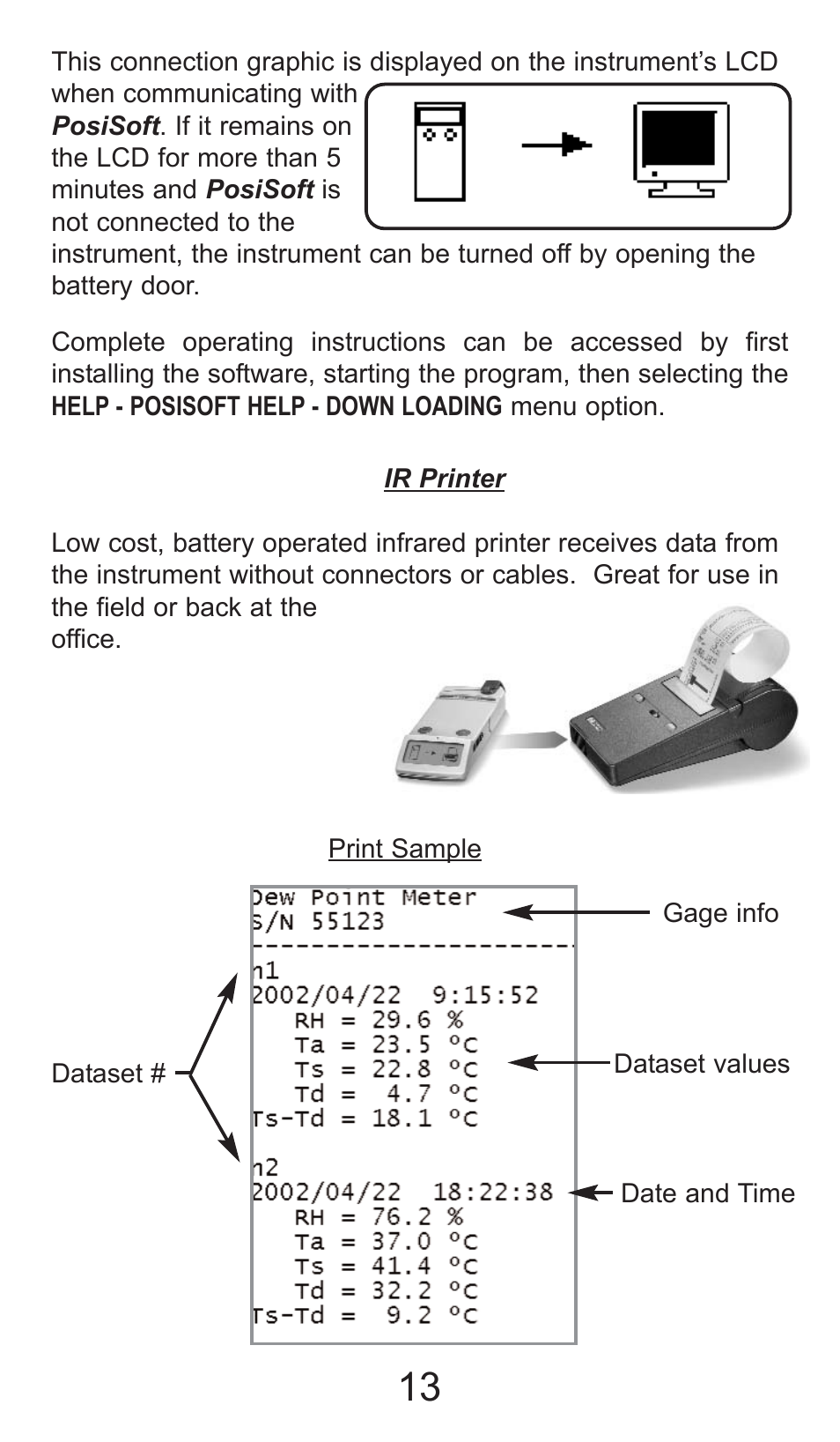 DeFelsko PosiTector DPM v.1.2 User Manual | Page 13 / 16