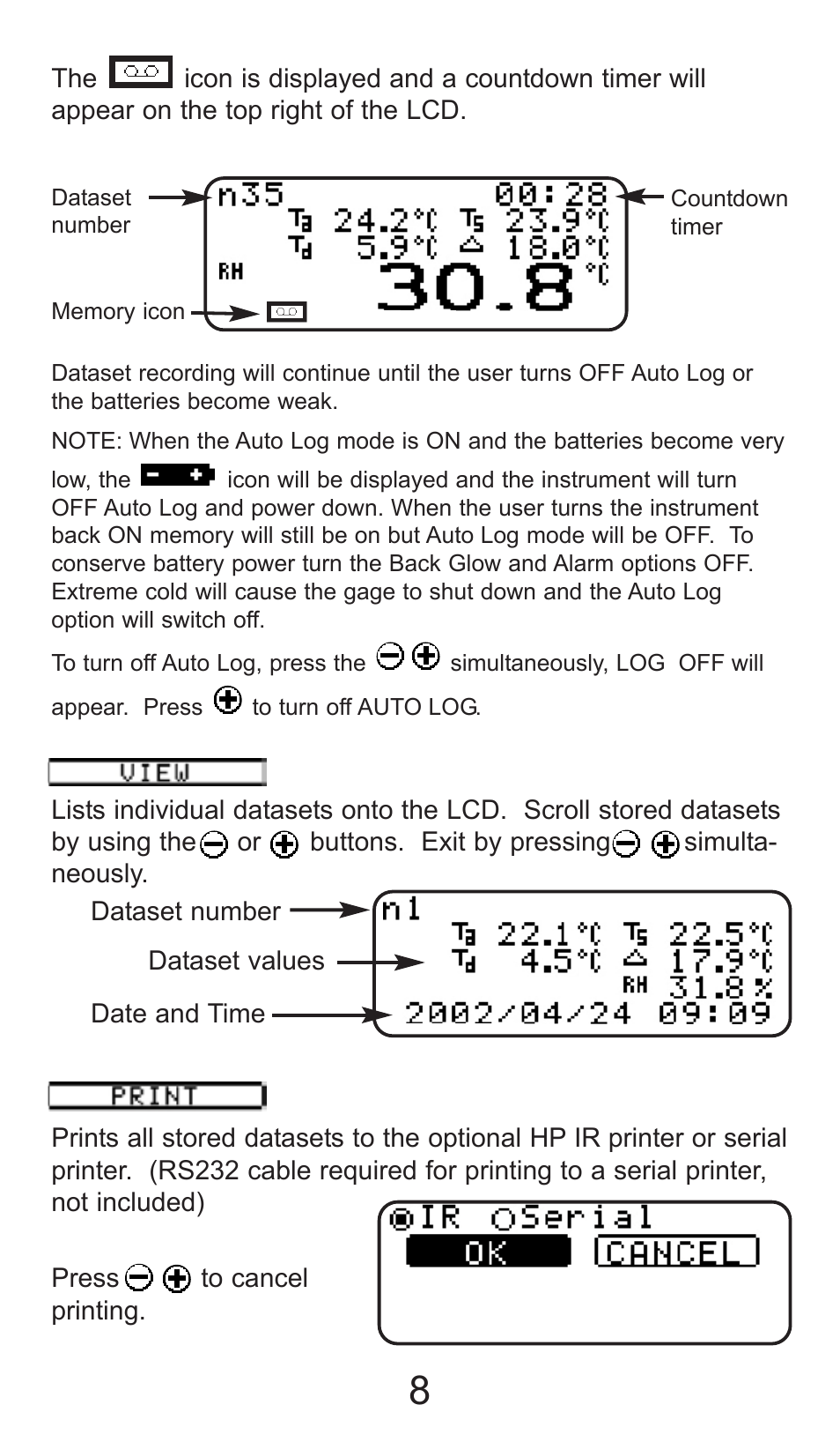 DeFelsko PosiTector DPM v.1.2 User Manual | Page 8 / 16