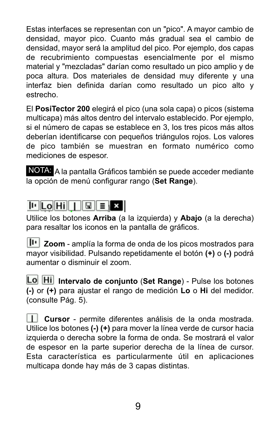 DeFelsko PosiTector 200 v.3.0 Quick Guide User Manual | Page 23 / 57