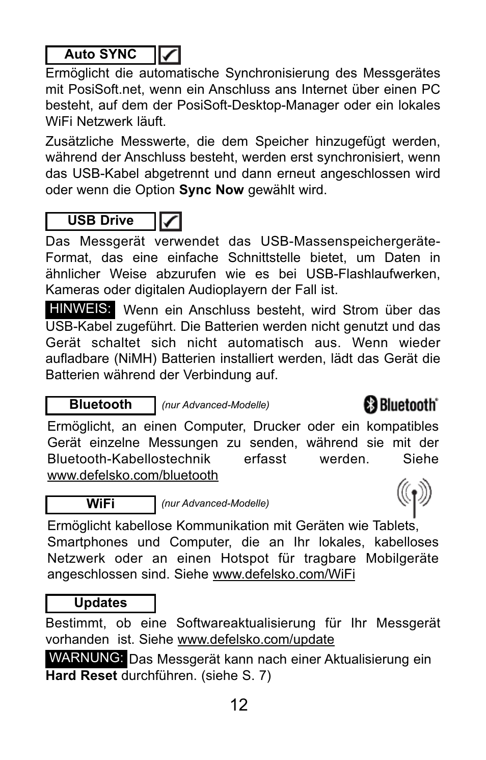 DeFelsko PosiTector 200 v.3.0 Quick Guide User Manual | Page 40 / 57