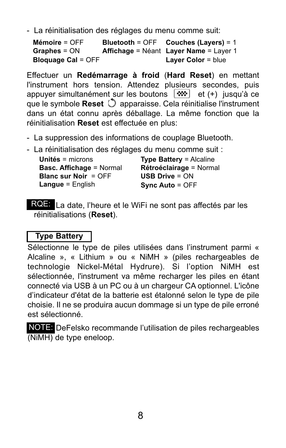 DeFelsko PosiTector 200 v.3.0 Quick Guide User Manual | Page 50 / 57