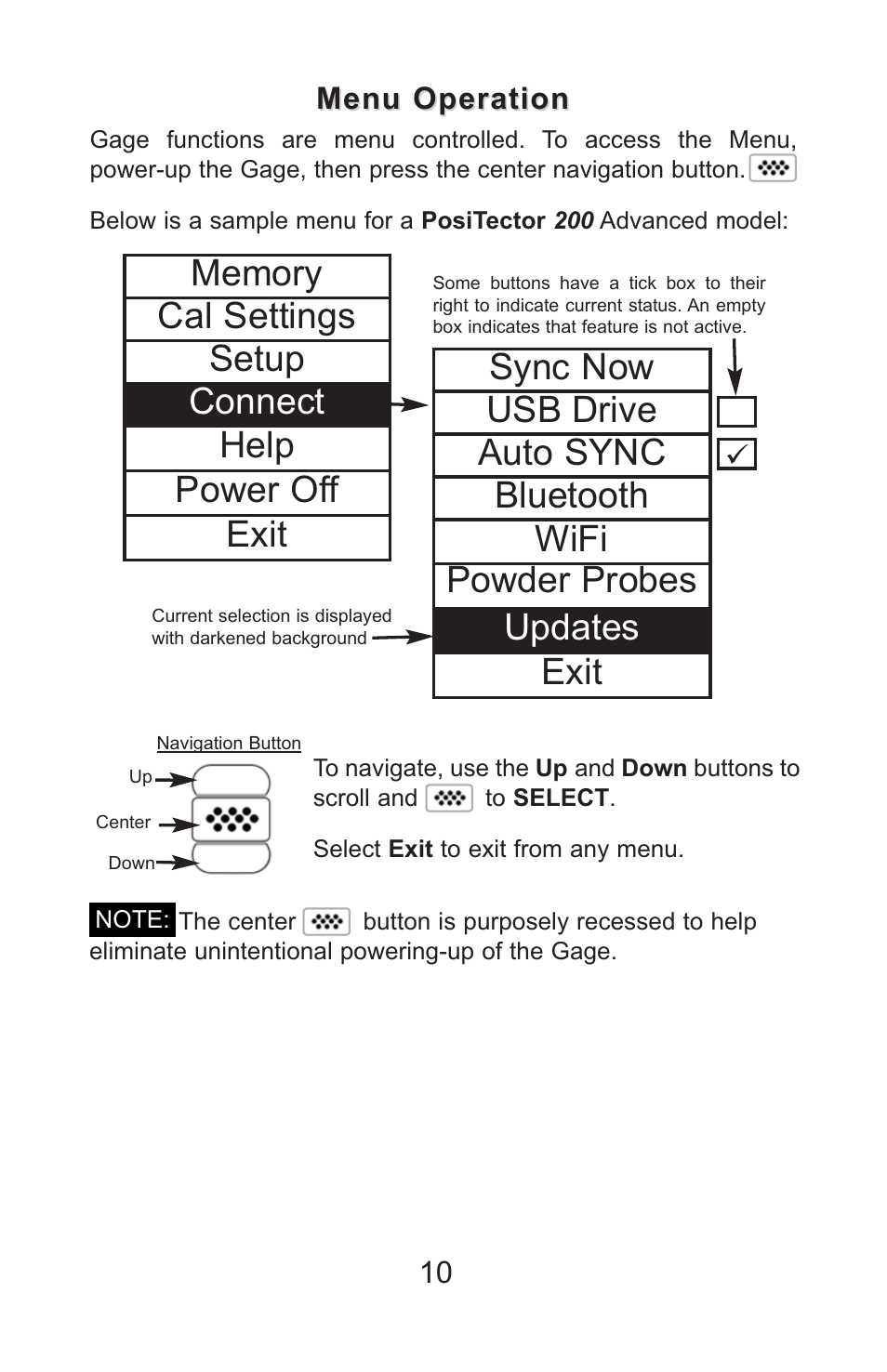 DeFelsko PosiTector 200 v.3.1 Full Manual User Manual | Page 10 / 40