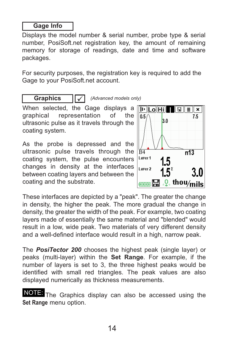 DeFelsko PosiTector 200 v.3.1 Full Manual User Manual | Page 14 / 40