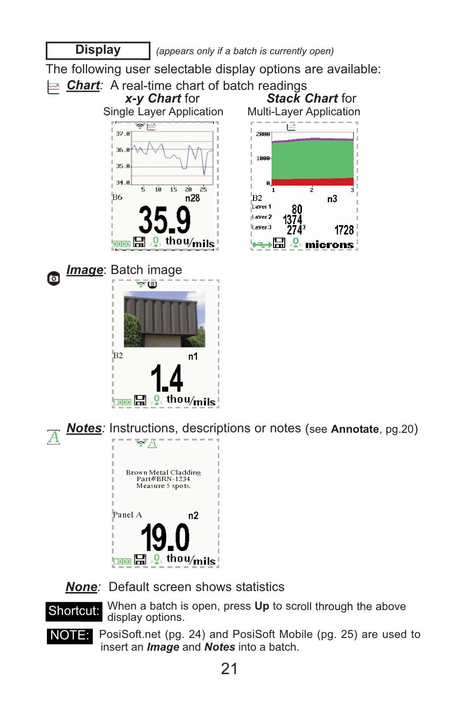 DeFelsko PosiTector 200 v.3.1 Full Manual User Manual | Page 21 / 40