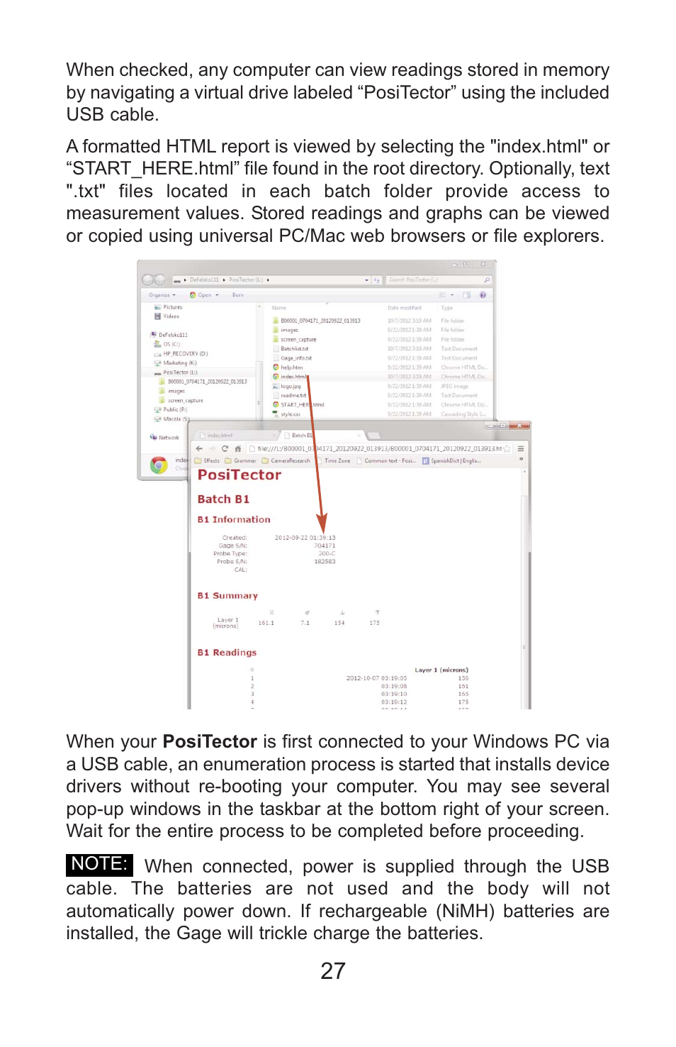 DeFelsko PosiTector 200 v.3.1 Full Manual User Manual | Page 27 / 40