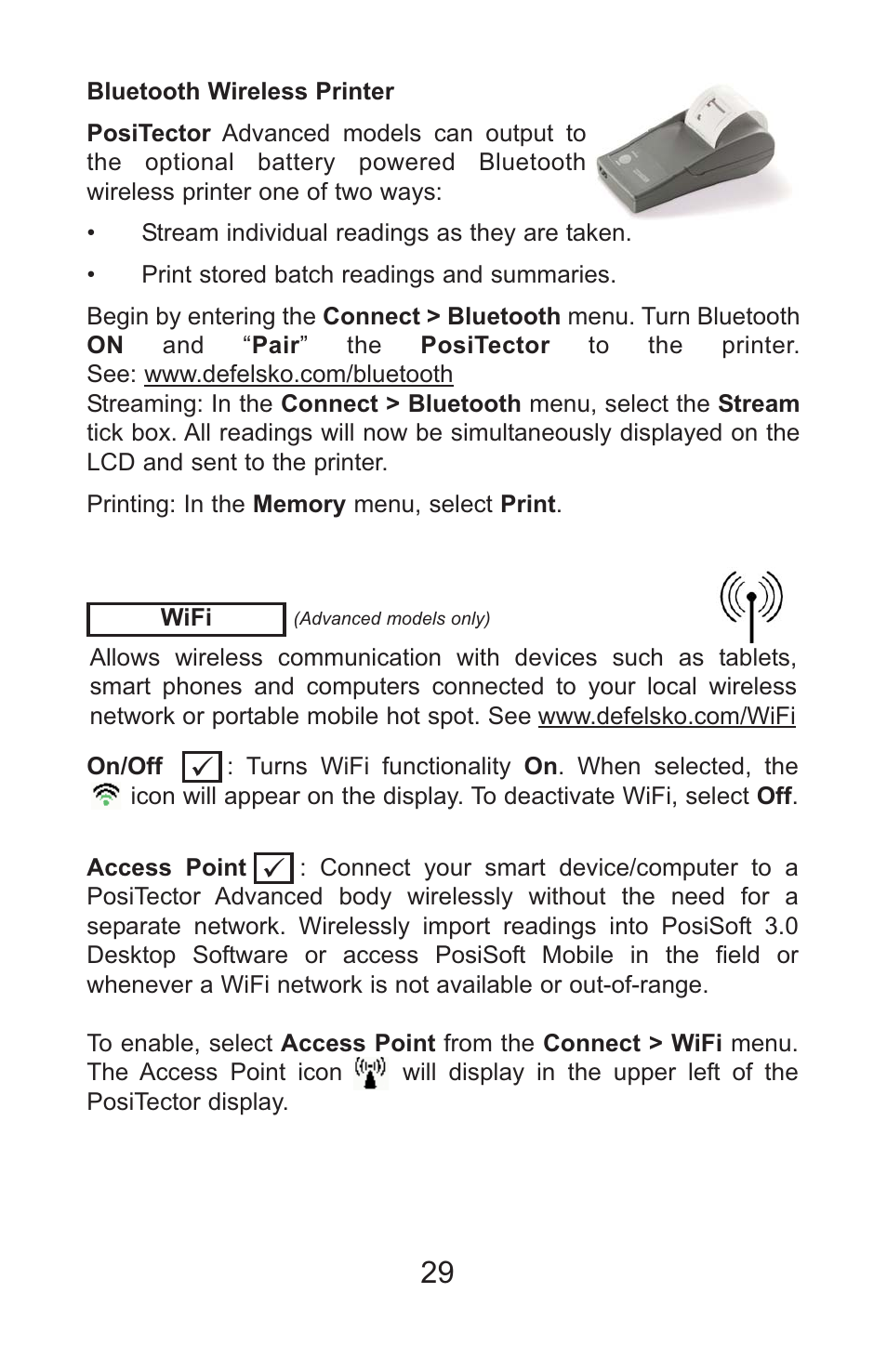 DeFelsko PosiTector 200 v.3.1 Full Manual User Manual | Page 29 / 40