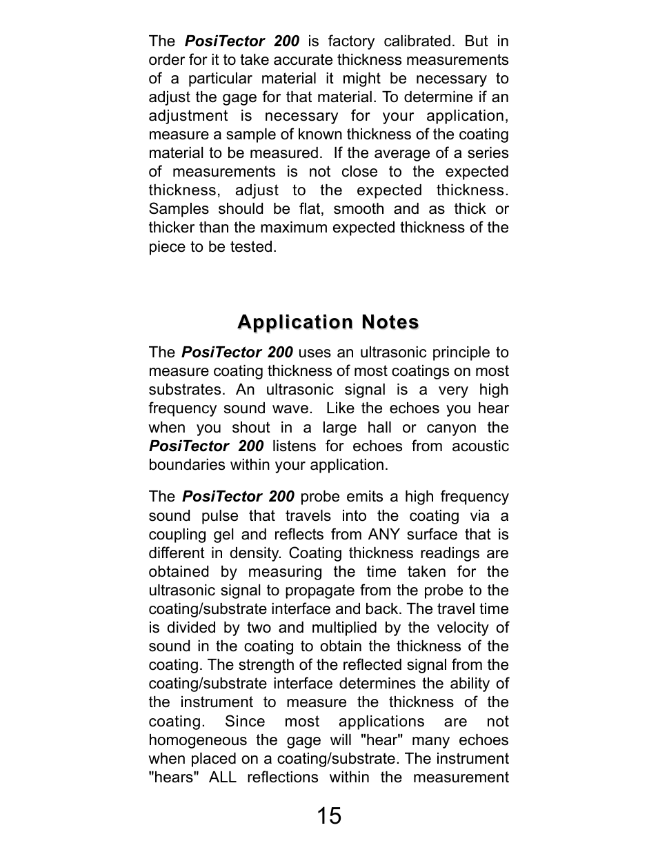 DeFelsko PosiTector 200 v.2.0 User Manual | Page 15 / 20