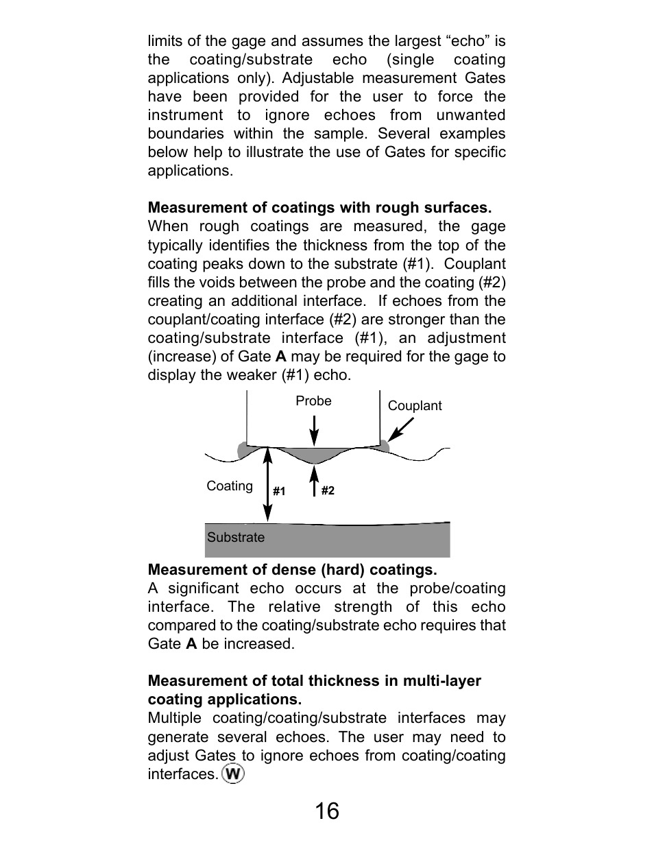 DeFelsko PosiTector 200 v.2.0 User Manual | Page 16 / 20