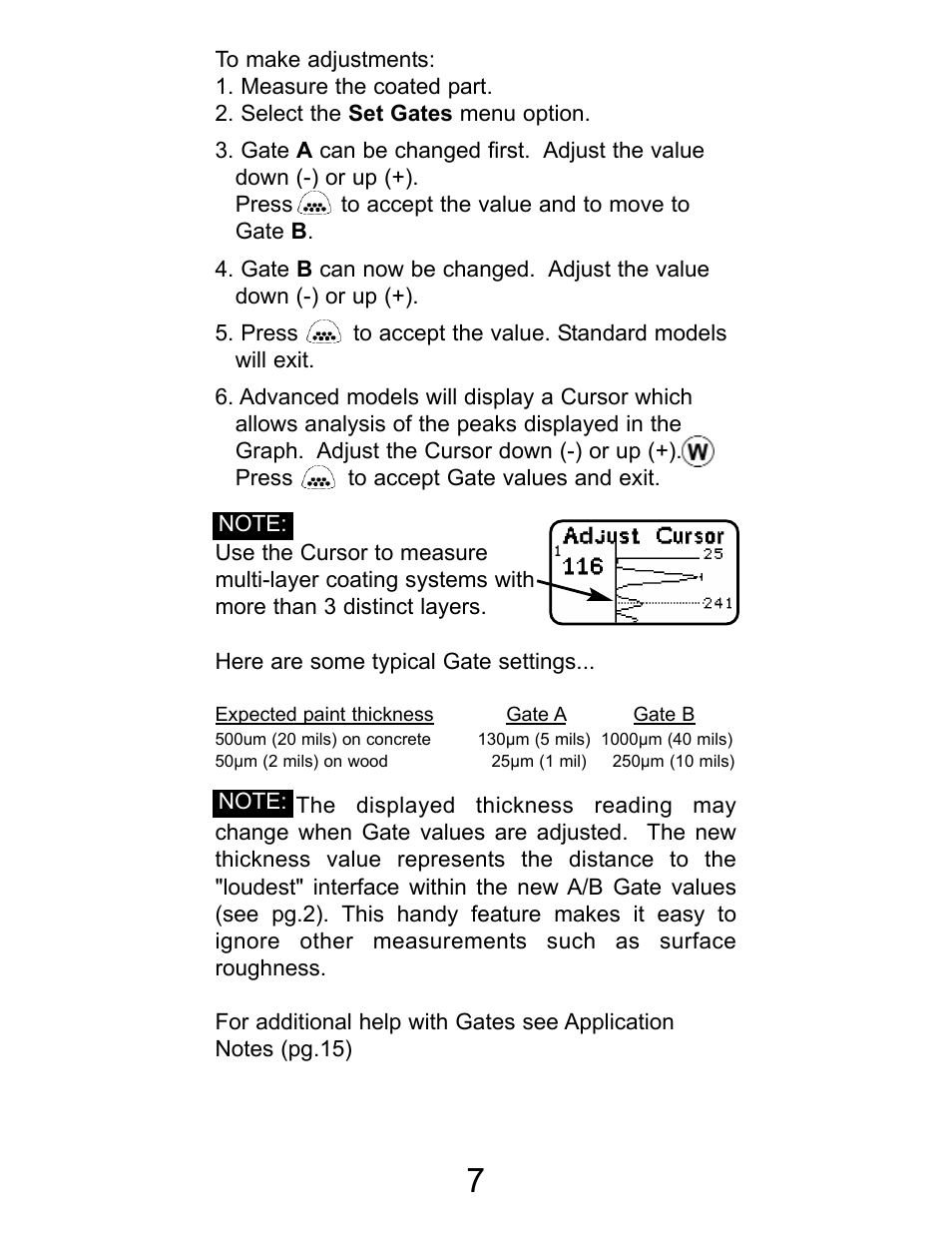 DeFelsko PosiTector 200 v.2.0 User Manual | Page 7 / 20