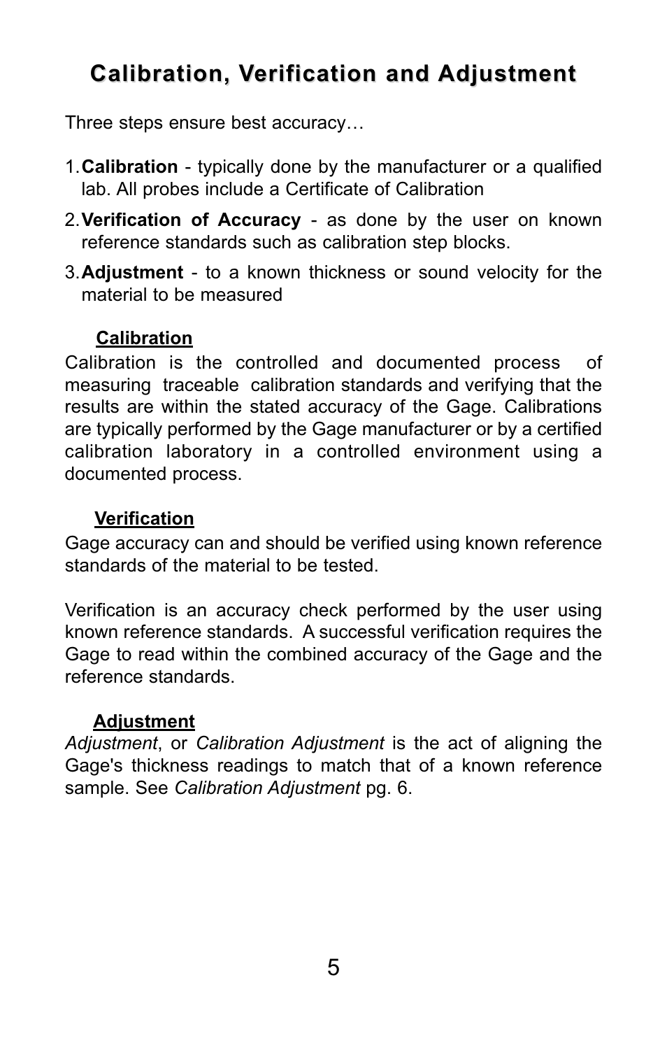 DeFelsko PosiTector UTG v.3.0 Quick Guide User Manual | Page 6 / 53