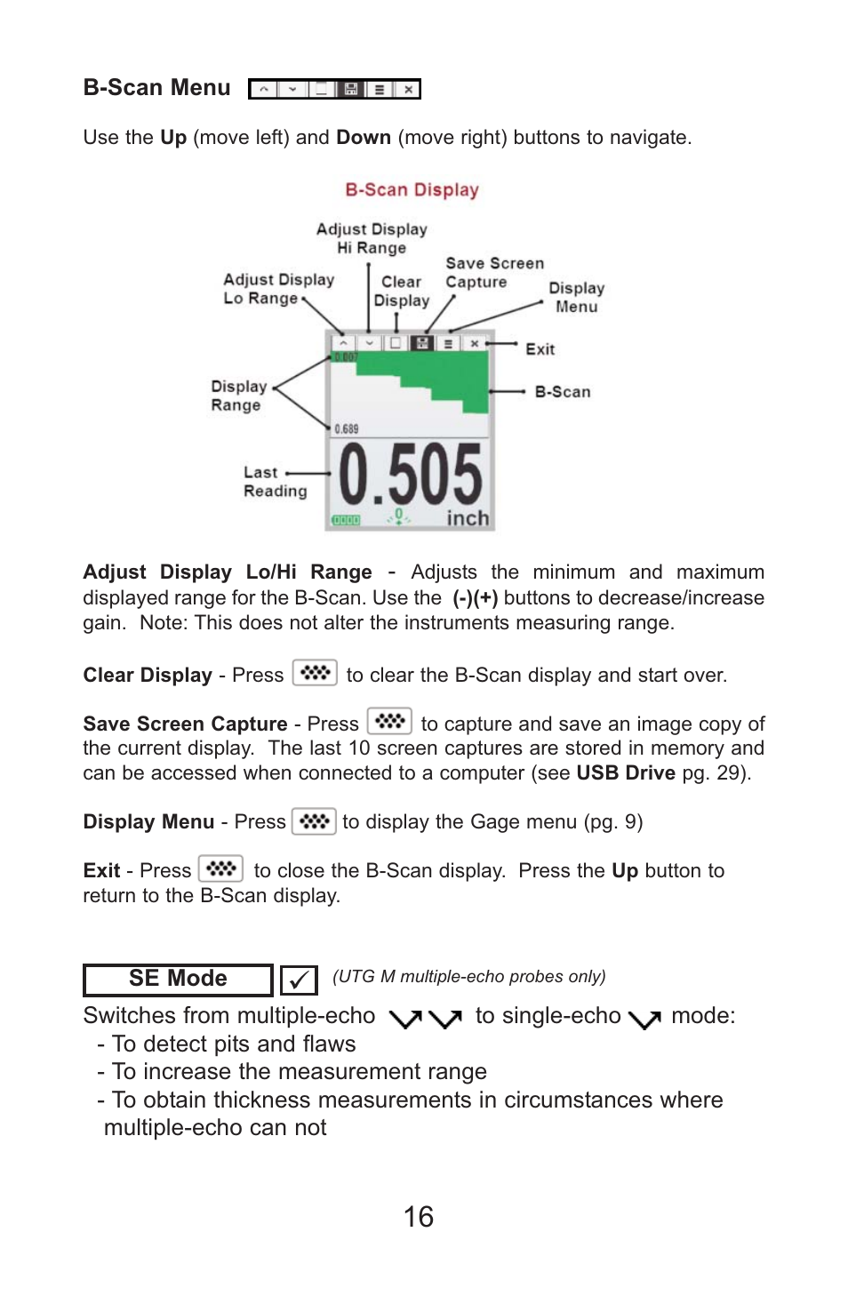 DeFelsko PosiTector UTG v.3.1 Full Manual User Manual | Page 19 / 48